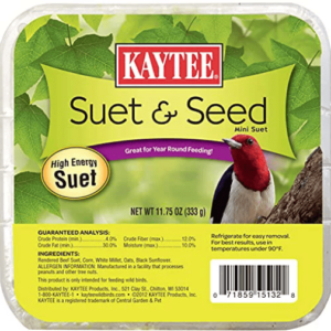 Kaytee Suet & Seed High Energy Suet